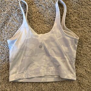 Lululemon White Camo align top